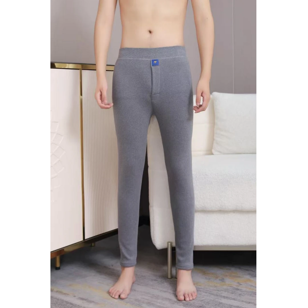 【新疆西藏包邮】男款秋冬季驼绒裤保暖裤秋裤柔软舒适保暖秋裤