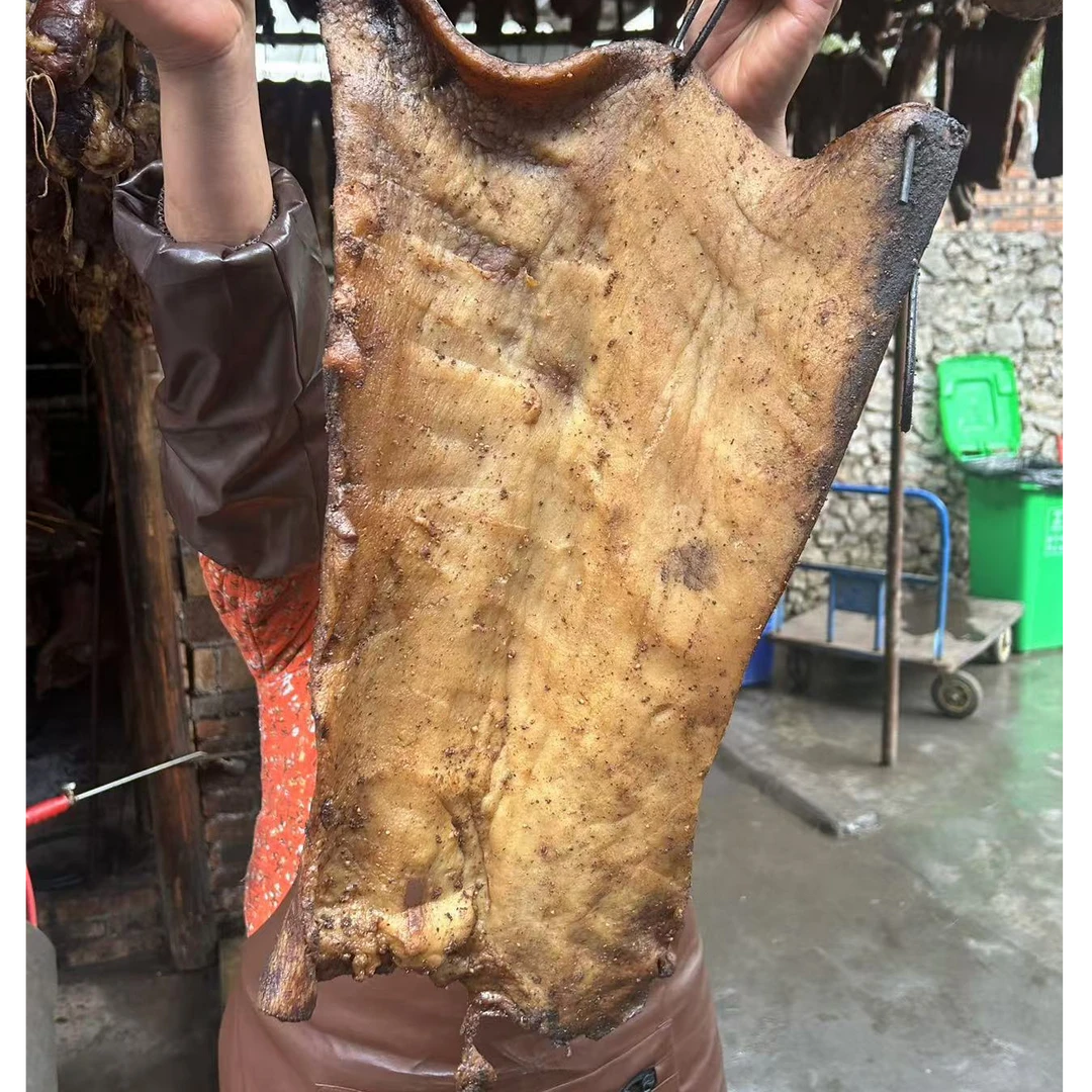 农家土猪腊猪皮