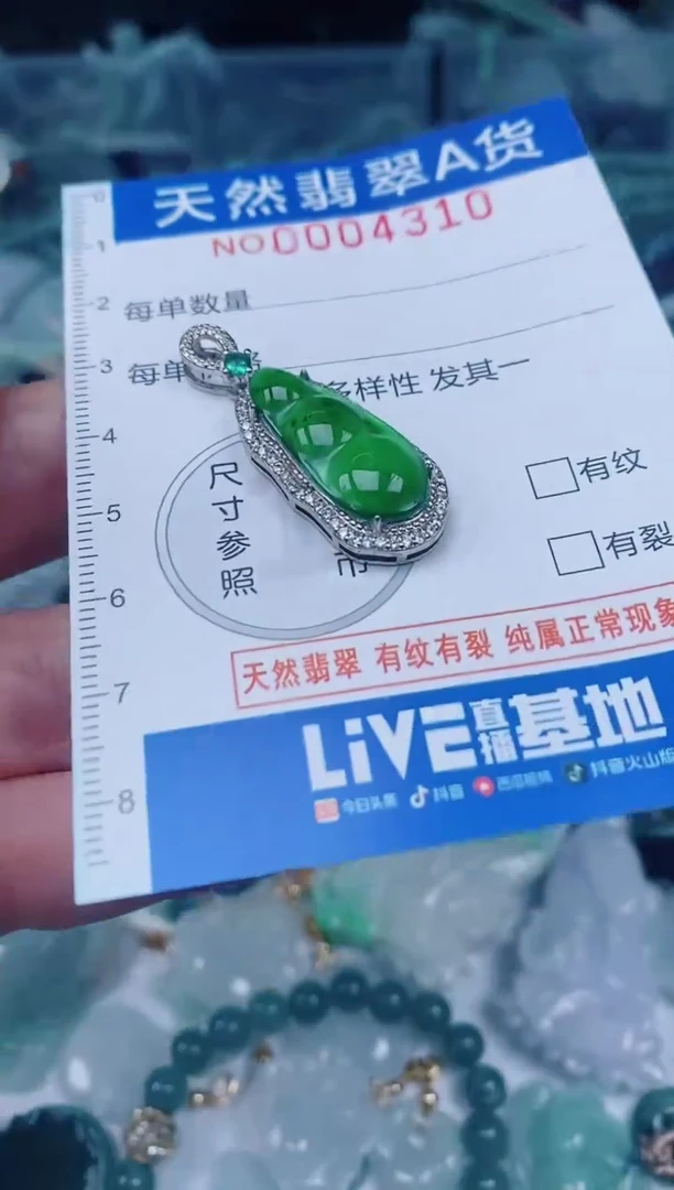 颈饰未镶嵌翡翠00004310