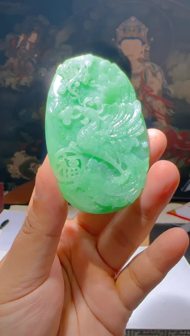 定制翡翠未镶嵌L-@@QJBD630093