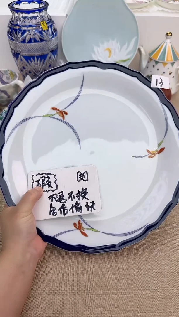 瓷片辰辰的瓷器好看到爆