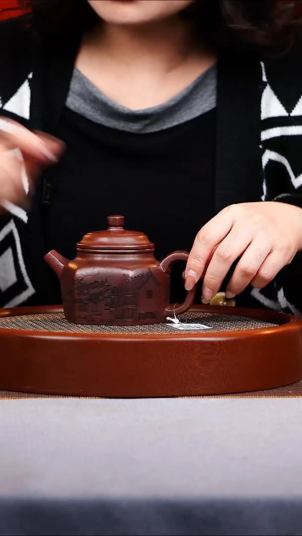 茶壶紫砂宜兴原矿紫砂作品
