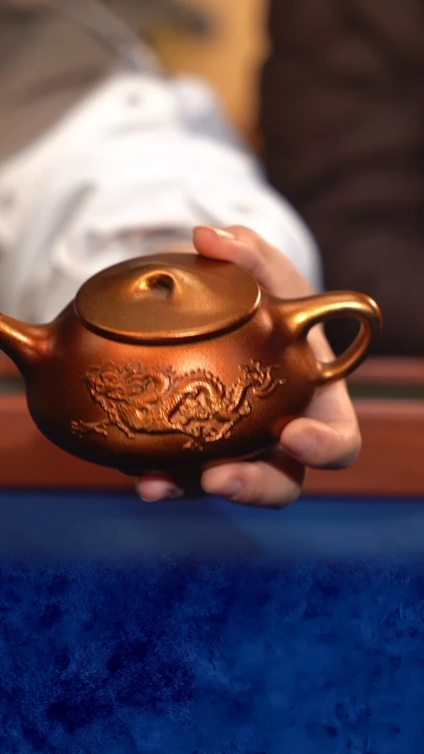 宜兴紫砂 茶壶紫砂 LJY