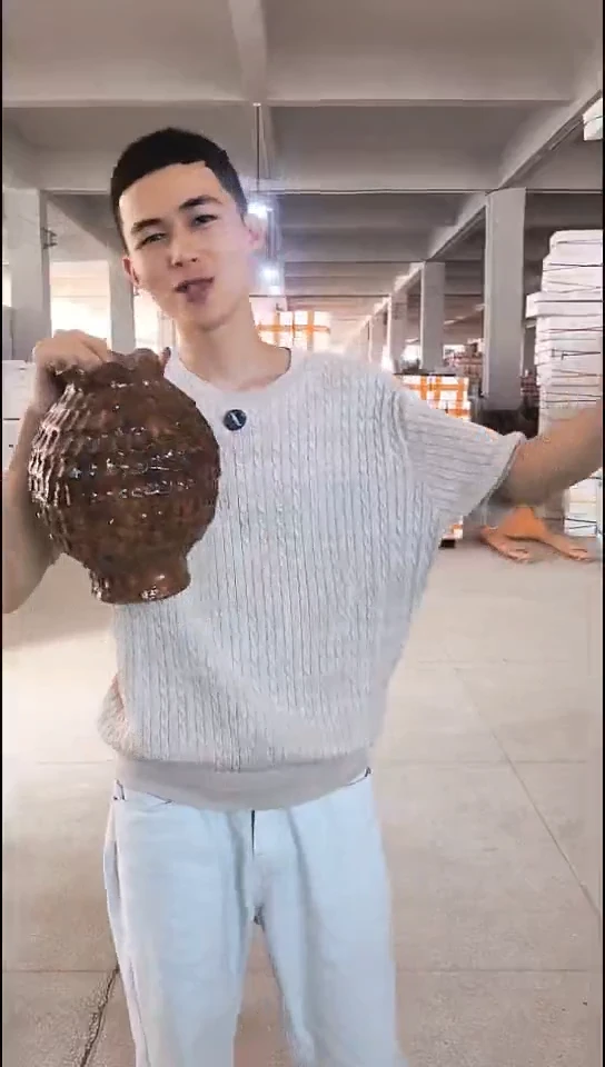 景德镇陶瓷花瓶高级感花瓶