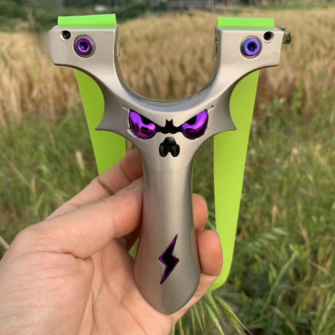 升级款大炮弹弓高精度大威力成年人户外实战竞技专用小恶魔