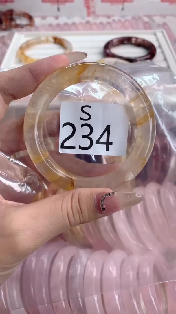 水晶手镯S未镶嵌水晶234-53