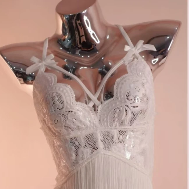 【黑苏尤物】吊带流行气质长款小众法式时尚连体内衣优雅性感