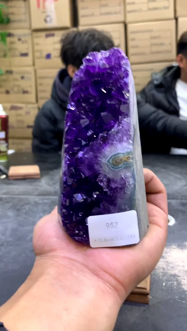 【闪购商品】水晶摆件未镶嵌天然紫水晶摆件952