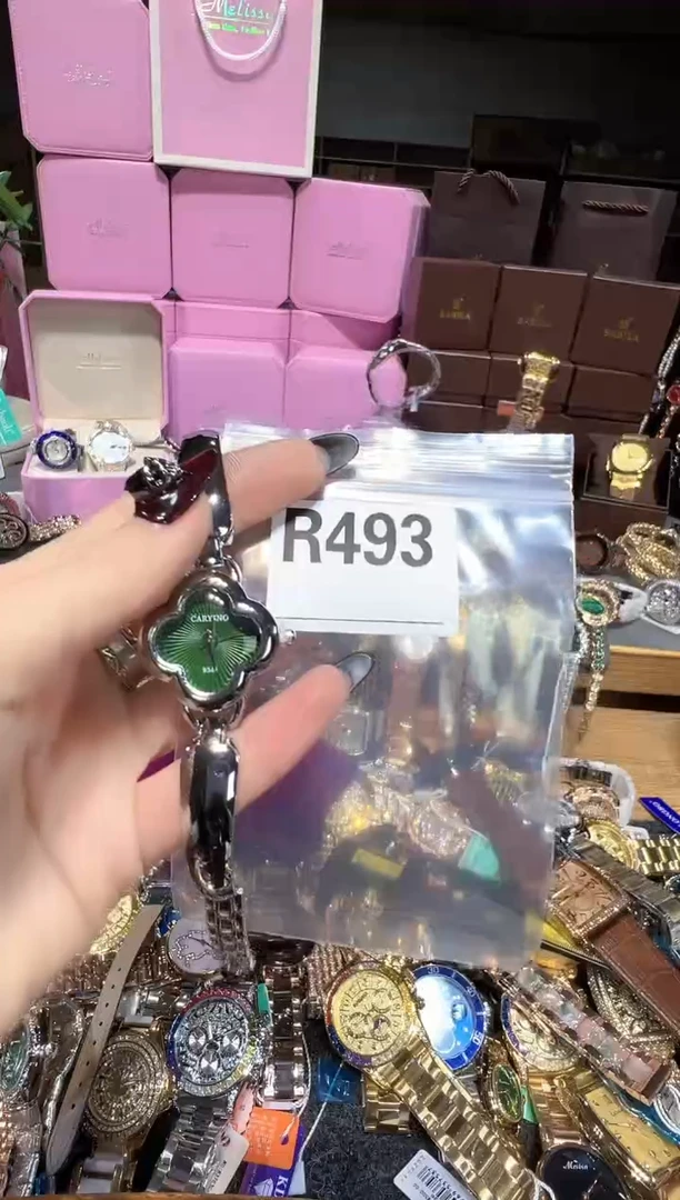 石英机芯不锈钢不锈钢直播定闪专用