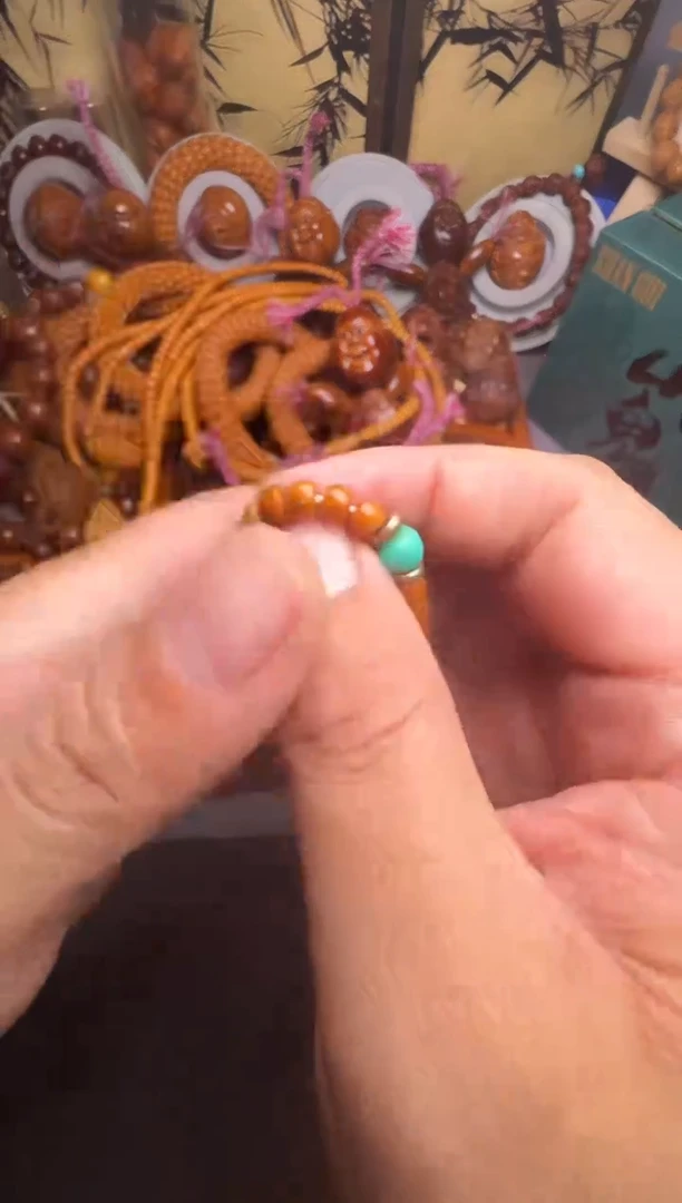 手串橄榄核药片手串