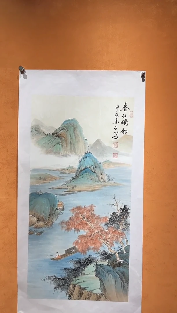 国画刘金玉老师亲笔手绘