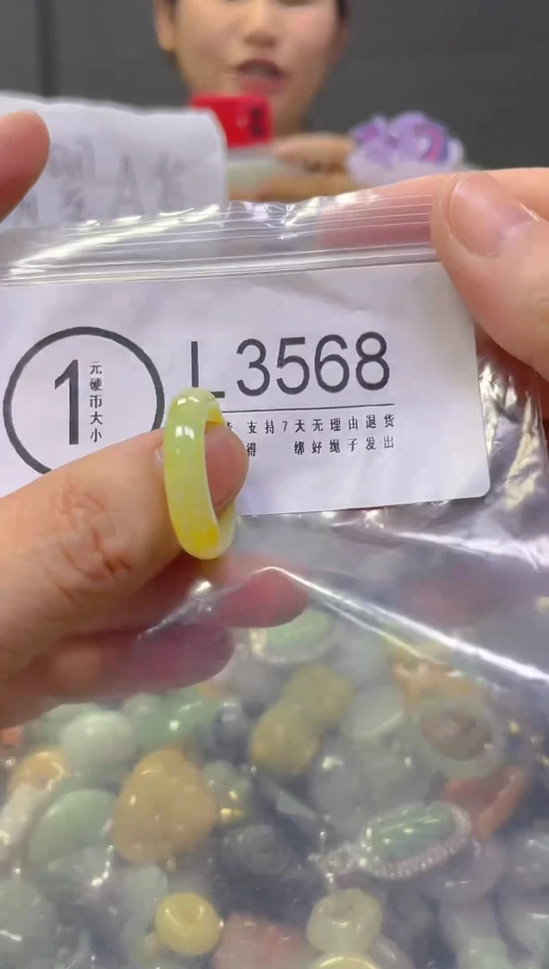 翡翠未镶嵌颈饰19.3/L/翡翠A货，一件也是批发价