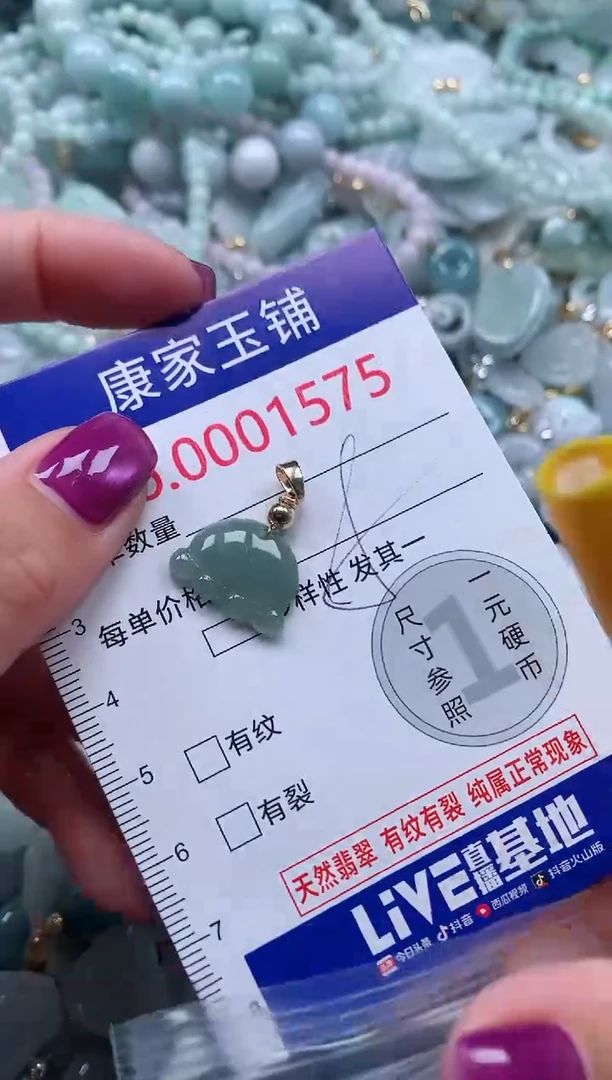 颈饰未镶嵌翡翠1575