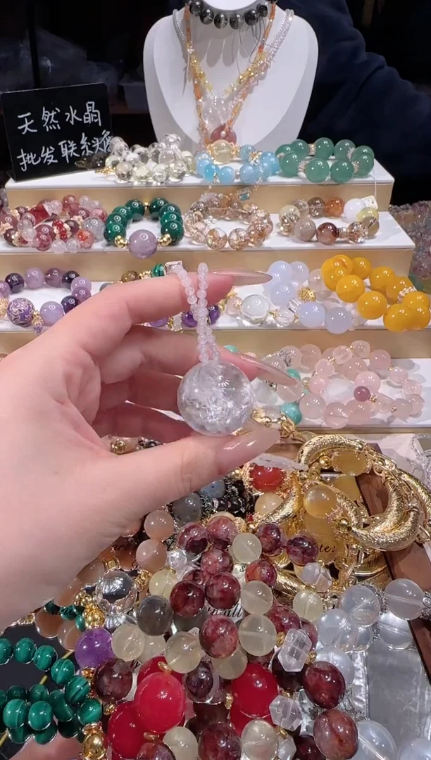 项链未镶嵌水晶多样性发一