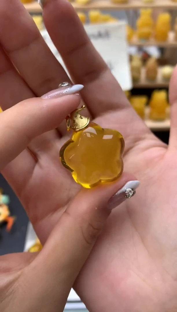 琥珀银S925镶嵌珠宝奇石130琥珀蜜蜡微瑕