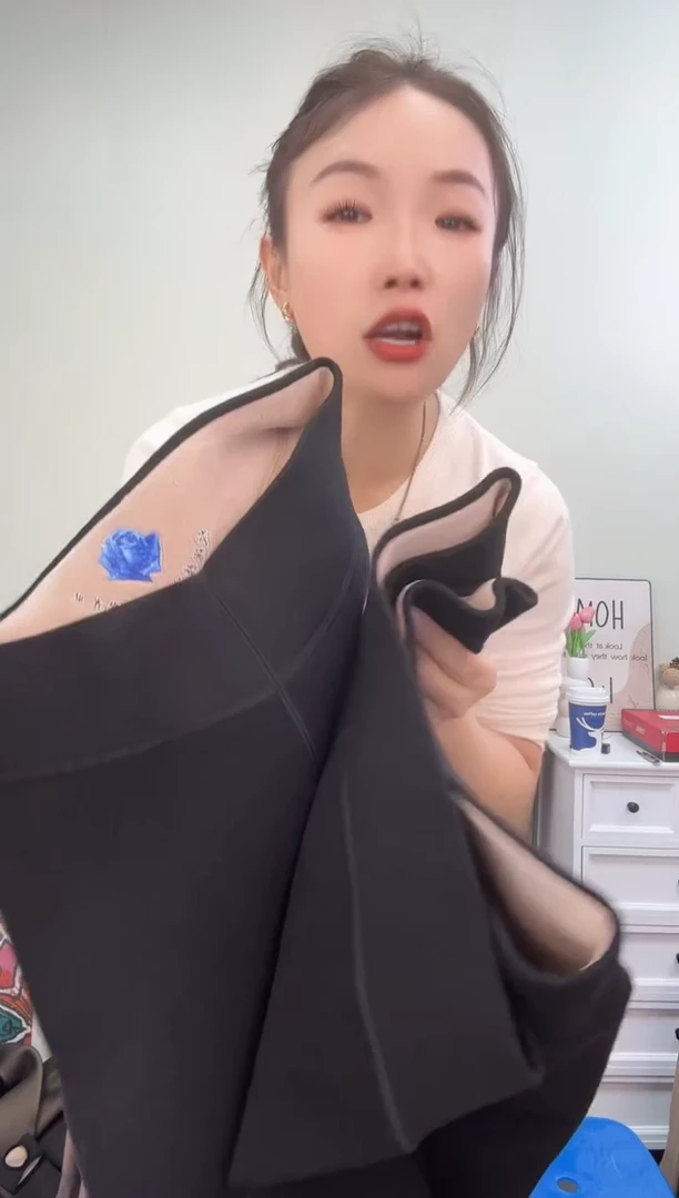 孤品700g玫瑰纯黑色踩脚