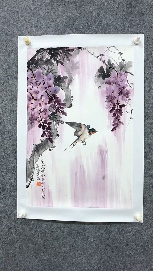 国画ST-ZZF老师绘画作品