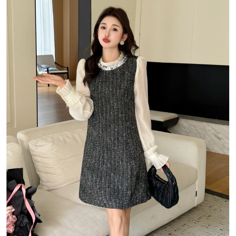 【夏幽幽专属】中长款休闲连衣裙10BYF110Q9888