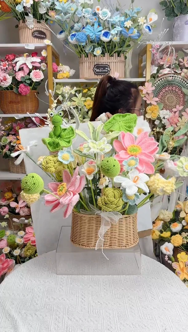 精品毛线花定制款