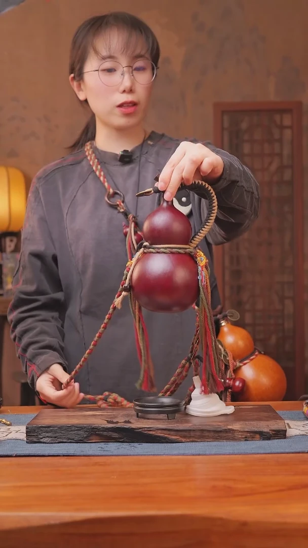 1543号链接精品大漆葫芦现货现发[一物一拍]