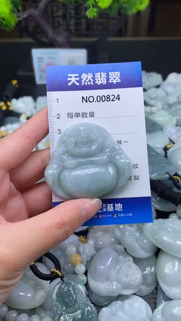 颈饰未镶嵌翡翠天然缅甸翡翠824