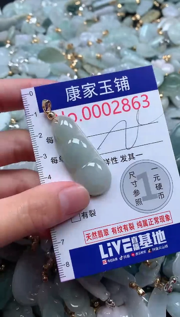 【闪购商品】翡翠吊坠(不含链)未镶嵌2863