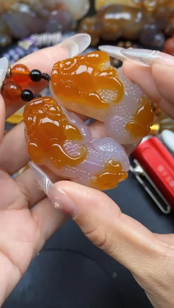 【闪购商品】玛瑙/玉髓颈饰未镶嵌ll
