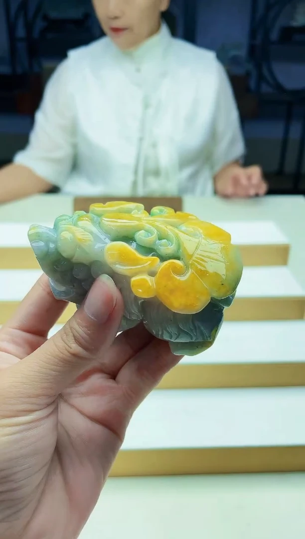 未镶嵌定制翡翠毛货09230164