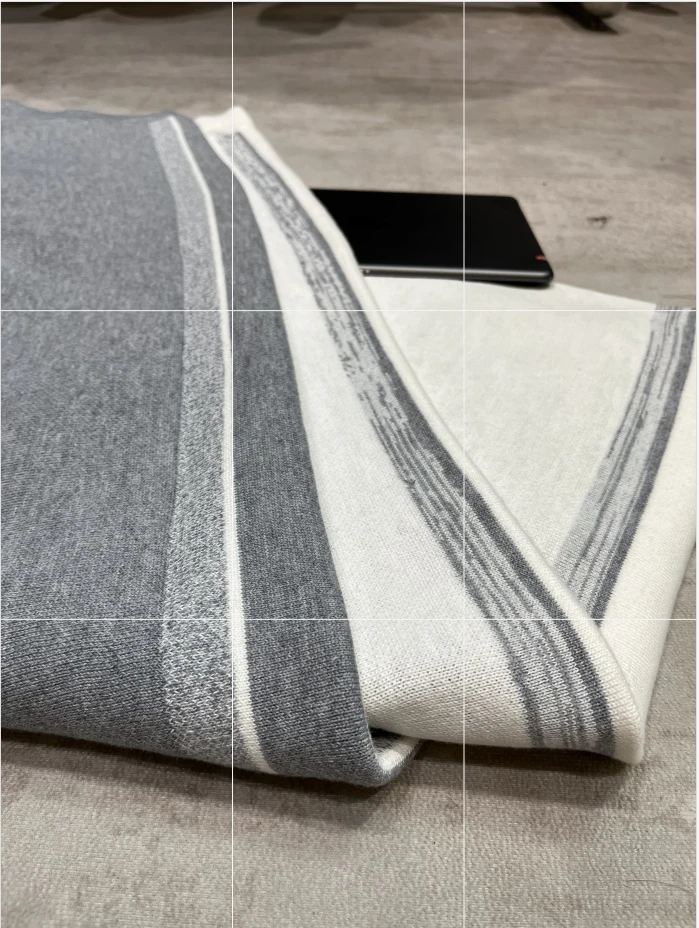 2025秋冬（DD412WY03）双面提花裤子时尚百搭不挑人男女同款