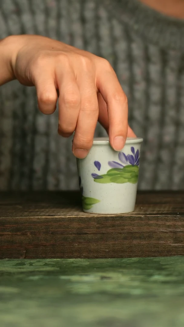 瓷器青诗集手工手绘瓷器