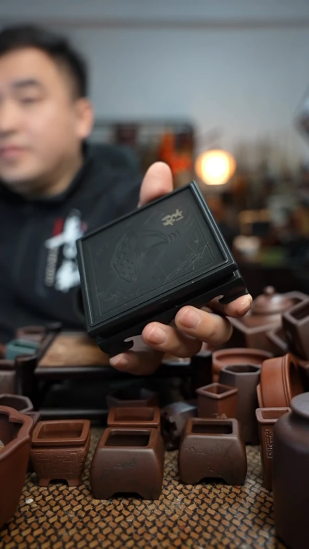 紫砂花盆咪***1長木軒精品紫砂