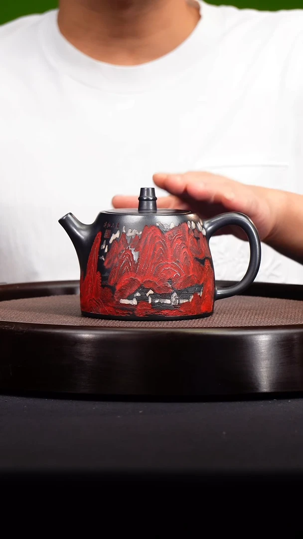 茶壶紫砂宜兴紫砂原矿壶