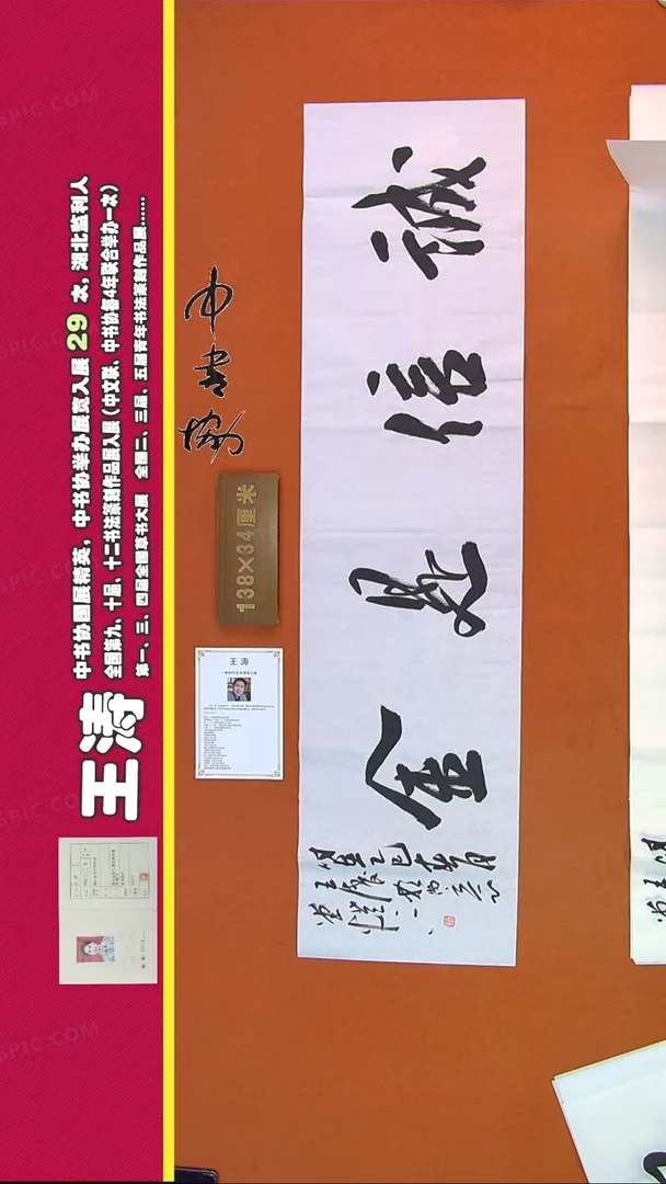 【闪购商品】书法199A王涛书法作品