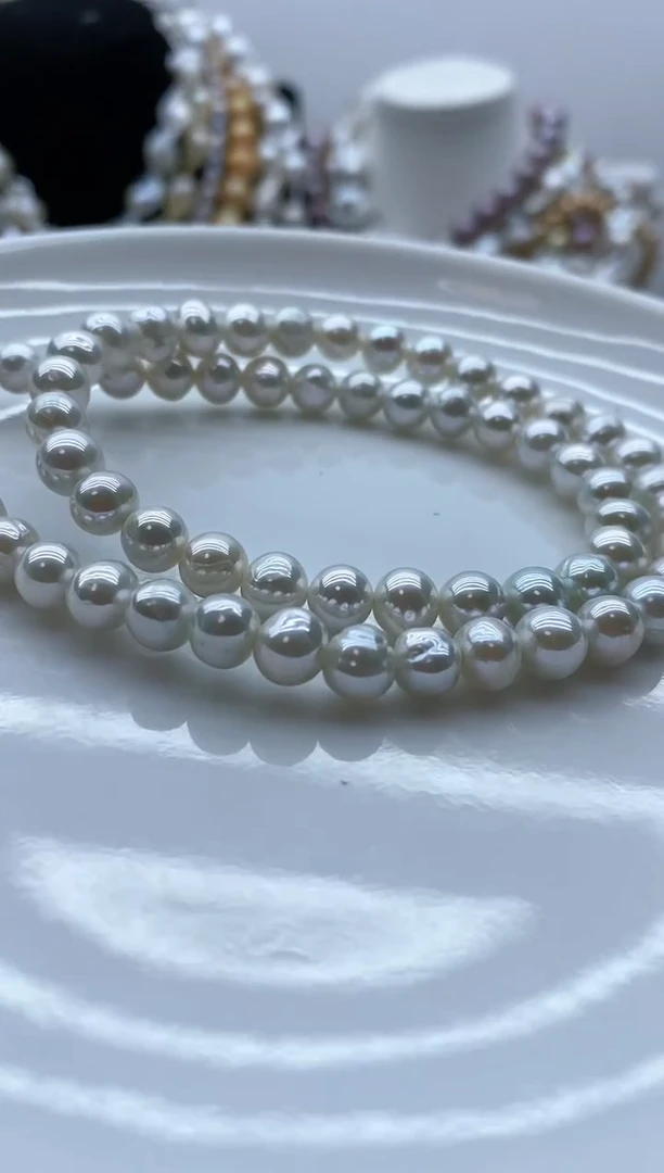 【闪购商品】淡水珍珠颈饰钛钢150