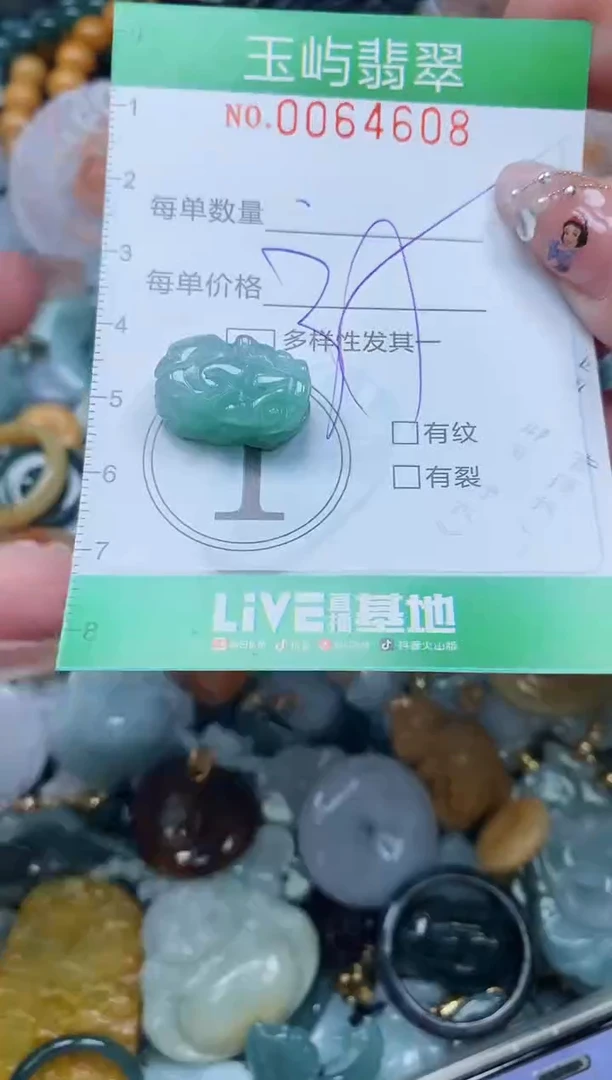 【闪购商品】翡翠颈饰未镶嵌闪购0064608