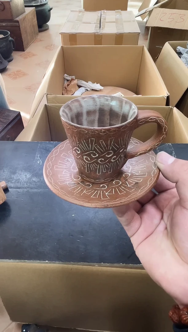 杯如图所示 阁集工艺品