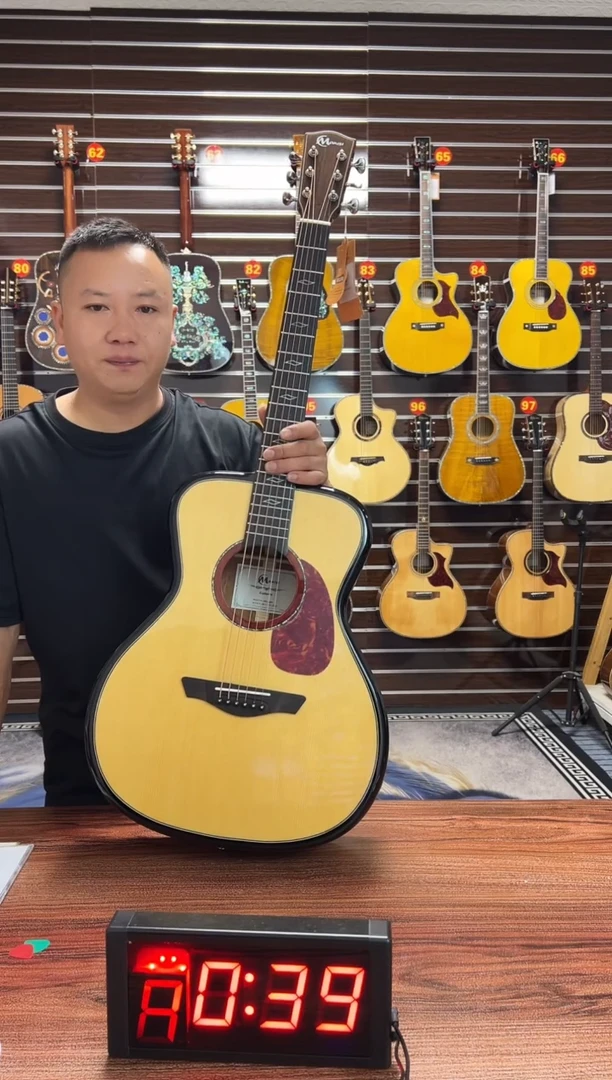 OM云杉桃花芯全单原生