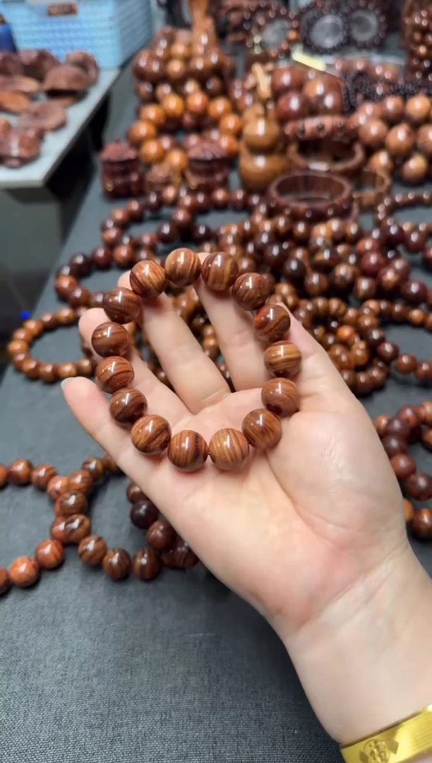 【闪购商品】黄花梨/降香黄檀手串/手链正宗1.5规格海黄手串