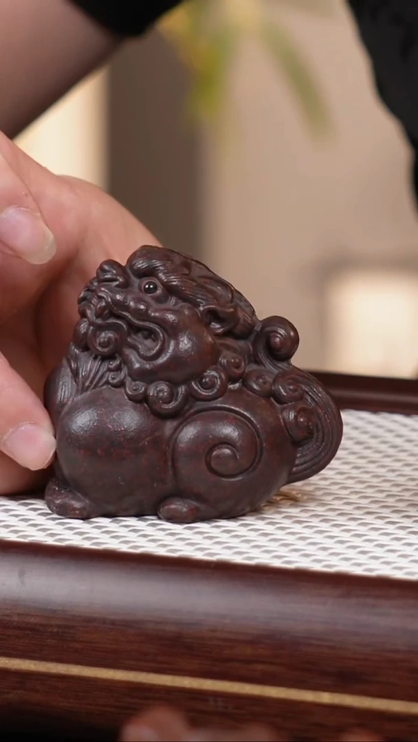 茶壶紫砂紫砂狮子