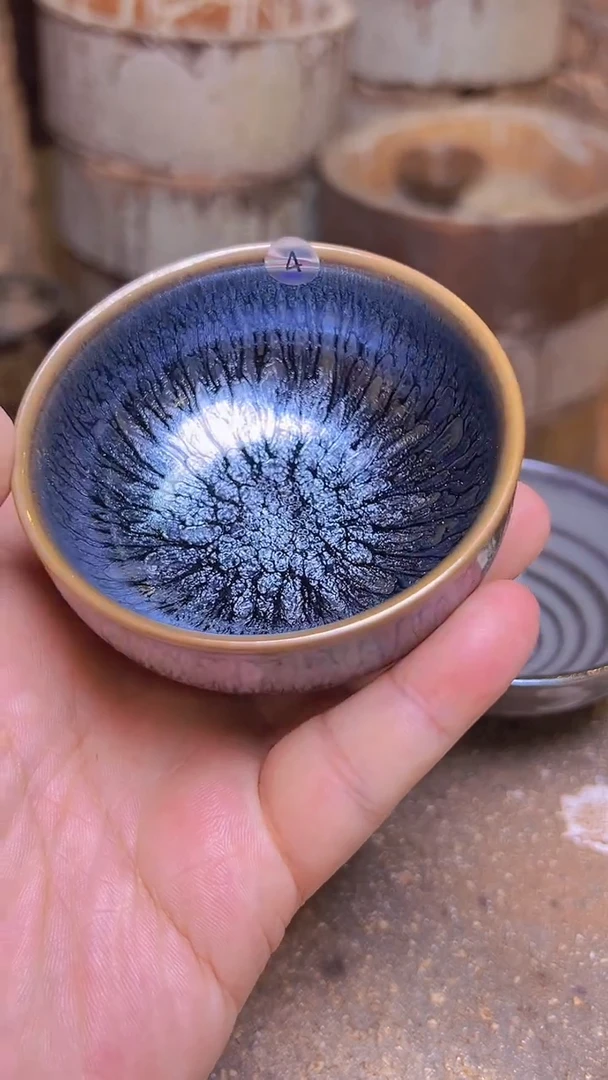 茶盏4蓝钻建盏主人杯