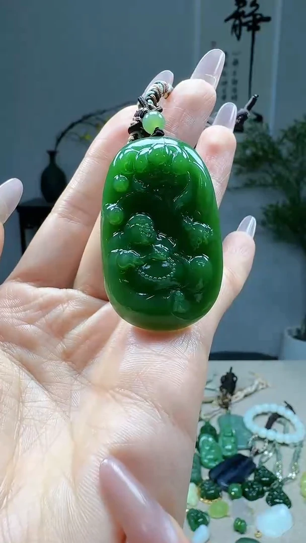 未镶嵌和田玉挂件1