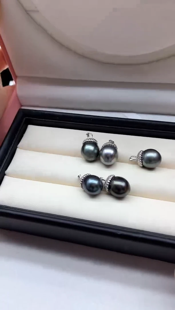 银S925镶嵌海水珍珠吊坠(不含链)多样性发其一