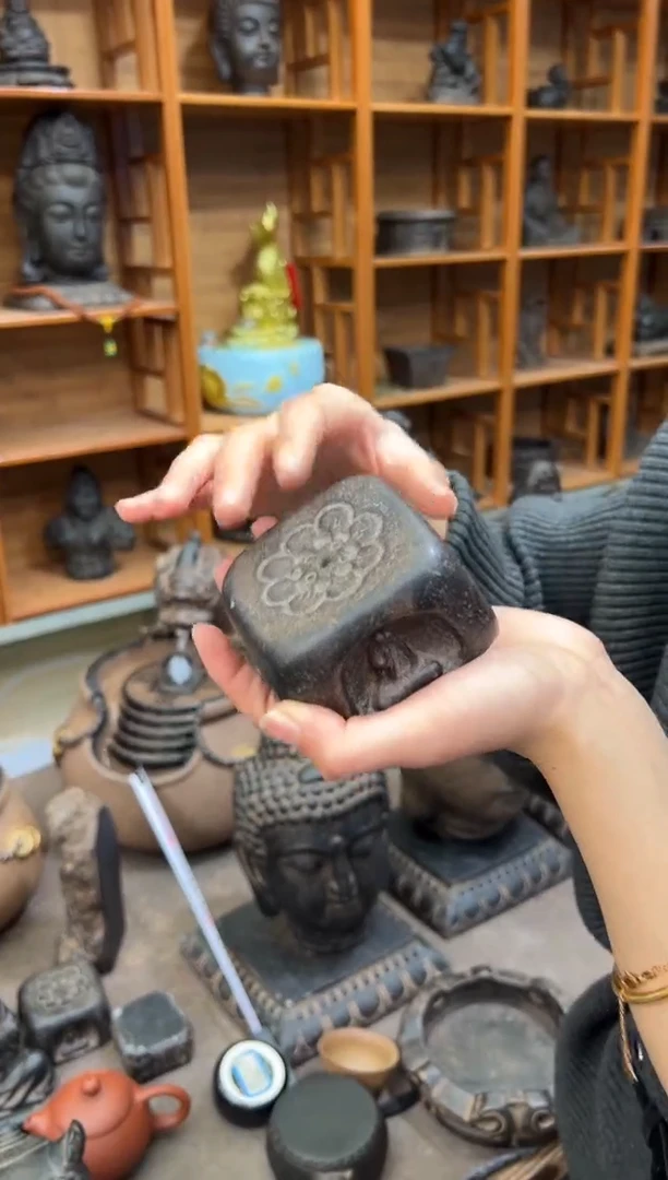 陶土【火山泥】四面佛香插