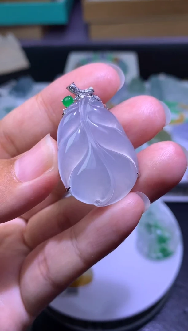 颈饰未镶嵌翡翠先*净货