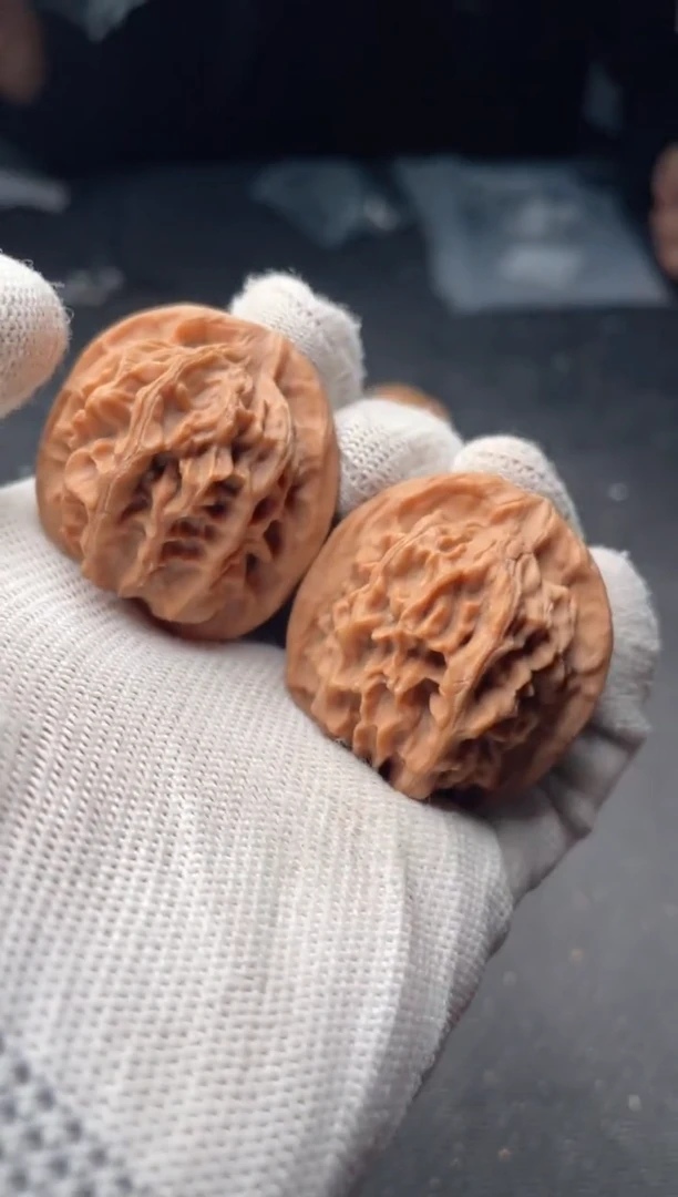 把件文玩核桃a68  天地 37尺