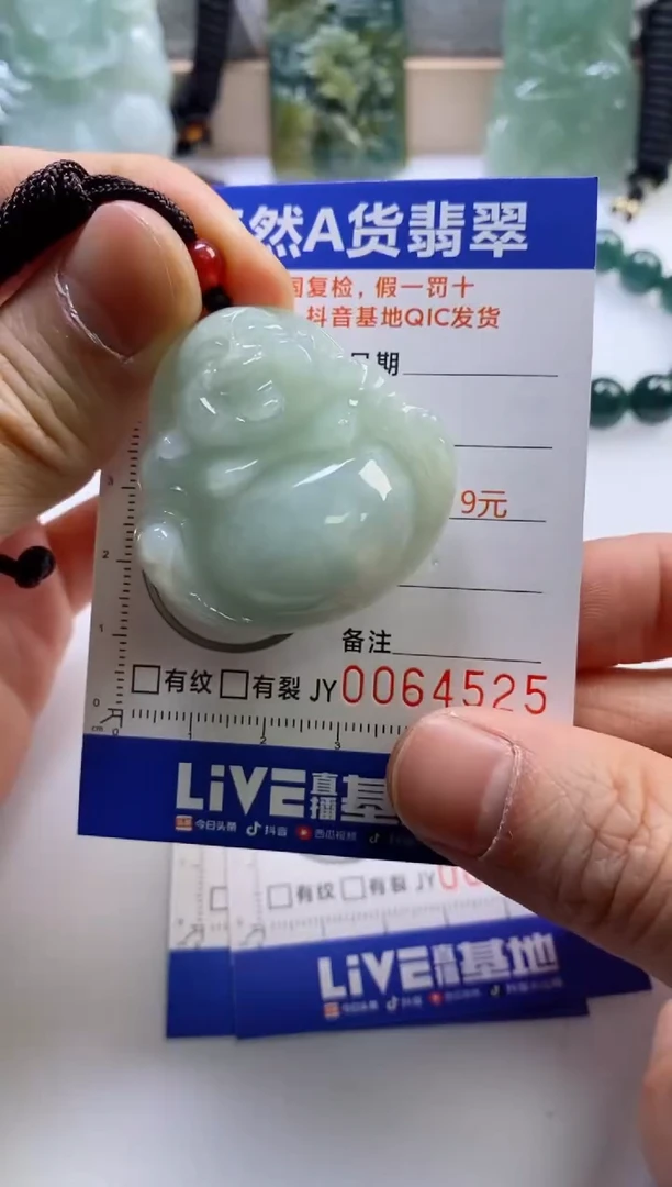 【闪购商品】翡翠挂件未镶嵌