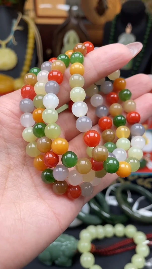 手串未镶嵌和田玉手串XH01多样性发其一