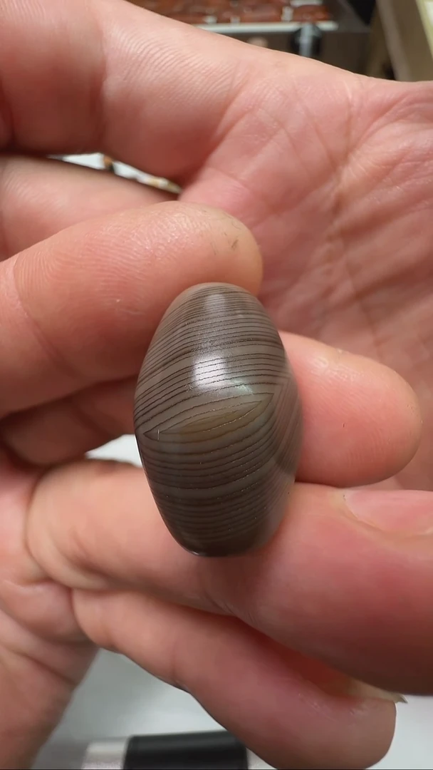 玛瑙/玉髓颈饰未镶嵌橄榄24*15