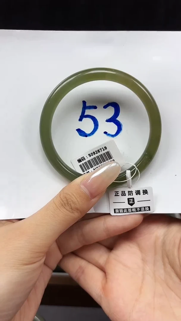 未镶嵌手镯和田玉6719
