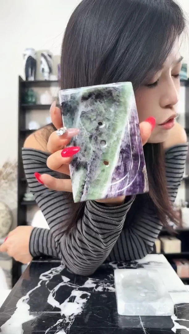 石材皂托绿水晶052（福）